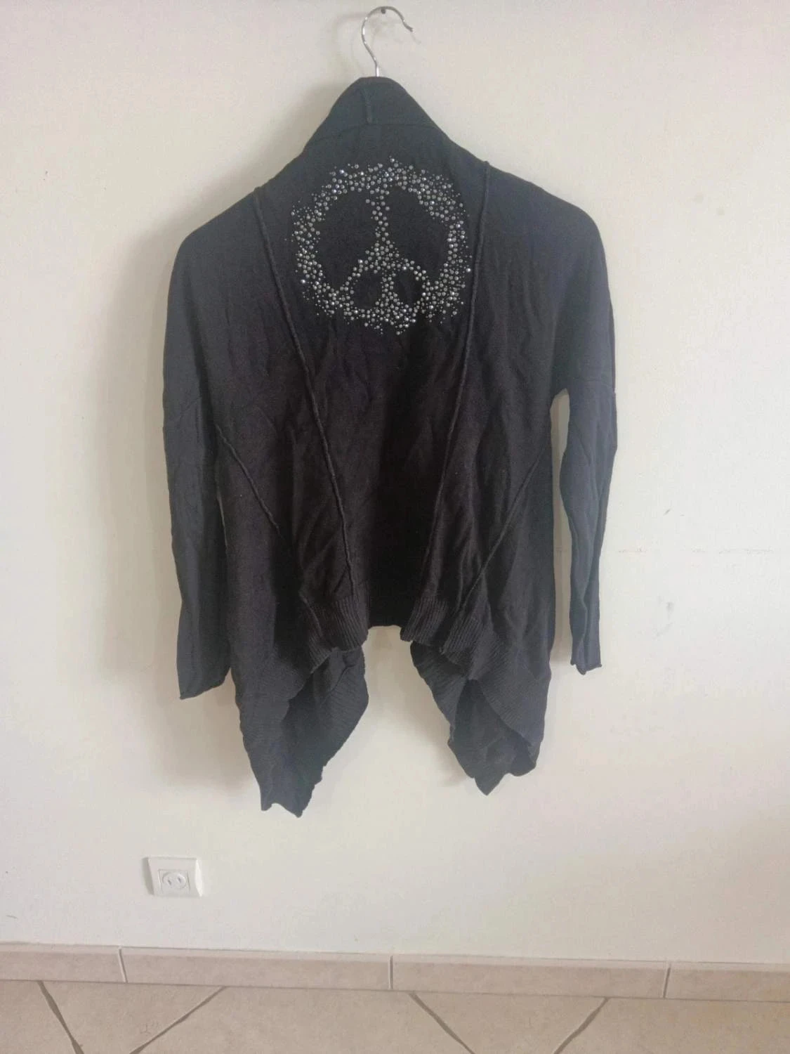 C141 black cardigan DDP size 1 – photo 2